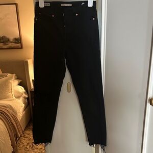 Levi's Black Straight Leg Women's Jeans